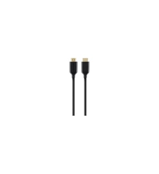 Câble HDMI 2.0/18Gbps 5M  Noir/Or - Belkin - Noir