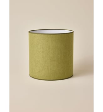 Abat-jour seventies olive - grand modèle Victoire - Cyrillus - Vert olive