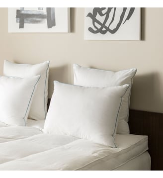 Oreiller Horizon - 70% Duvet - Moelleux - Drouault - Blanc