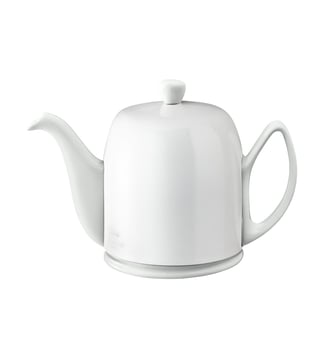 Théière 6 Tasses Cloche Blanche - Salam Monochrome Degrenne