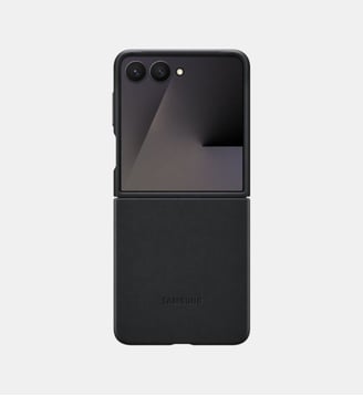 Coque Z Flip 7 Premium noir - Samsung - Noir