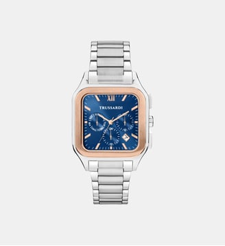 Montre multifonction T-QUADRO - Trussardi - Bleu