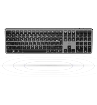 Clavier sans fil SK-12 - Essentiel B - Noir