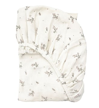 Drap housse de matelas cododo - Babyshower - Écru