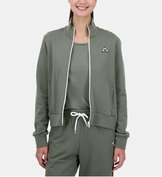 Sweat zippé Contemporain - Le Coq Sportif - Kaki
