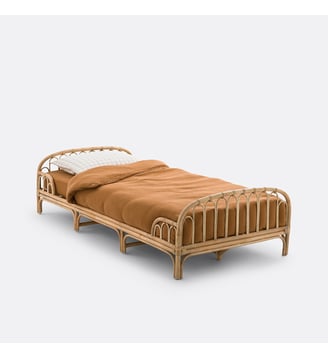 Lit enfant rotin - La Redoute Interieurs - Rotin naturel