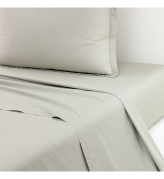 Drap plat en batiste de coton - Yves Delorme - Seigel