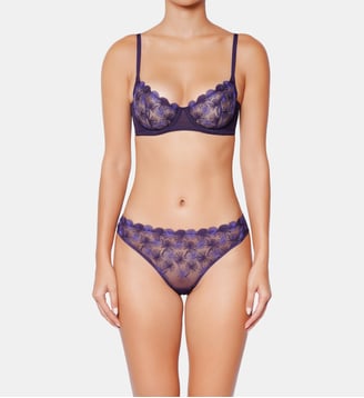 Culotte - Make a wish - Huit - Aubergine