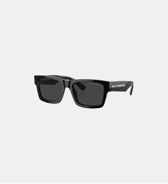 Lunettes de soleil Rectangulaire PR 25ZS - Prada - Noir