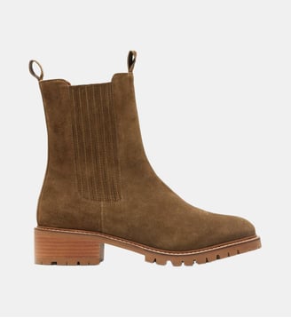 Bottines plates Dorianne - Odaje - Vert foncé