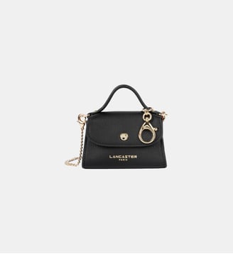 Nano porte-monnaie Sierra PM en cuir - Lancaster - Noir