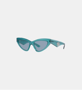 Lunettes de soleil Œil de chat DG4439 - Dolce & Gabbana - Bleu