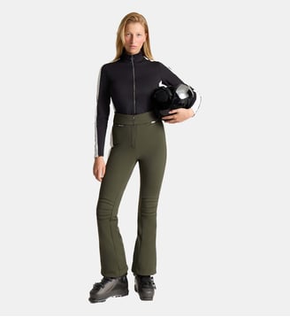 Veste technique negam full zip col montant coupe regular - Fusalp - Noir et neige