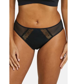 Slip absorbant Paloma - Sans Complexe - Noir