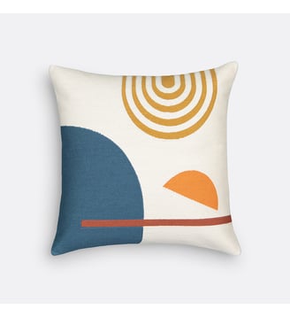 Housse de coussin brodée - La Redoute Interieurs - Multicolore
