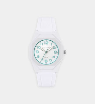 Montre Andrea Blanc XE1007AW\4 - Louis Pion - Blanc