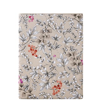 Drap plat imprimé en satin de coton bio, CUEILLETTE Alexandre Turpault