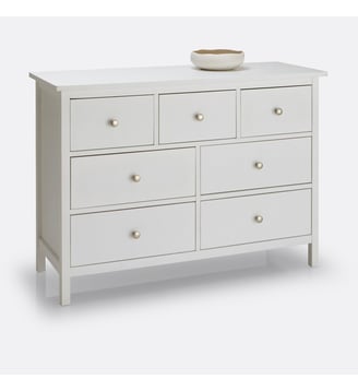 Commode large 7 tiroirs - La Redoute Interieurs - Blanc