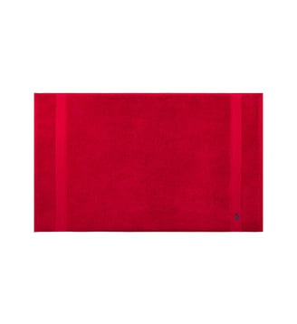 Tapis de bain  en coton - Ralph Lauren Home - Red