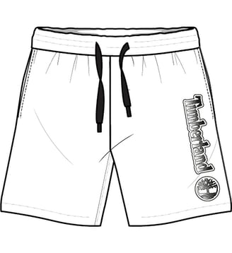Short bermuda tricoté - Timberland - Blanc