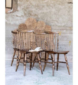 Paire de chaises Baumann Claude N°1625- Produit chiné - Debongout - Bois foncé