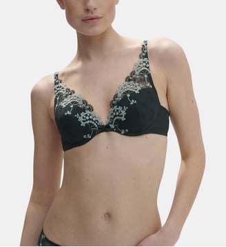Soutien-gorge push-up décolleté plongeant - Vert Kolsaï Simone Pérèle