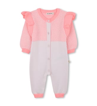 Combinaison tricotée - Billieblush - Pêche