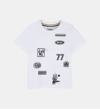 Tee-shirt manches courtes - BOSS Kidswear - Blanc