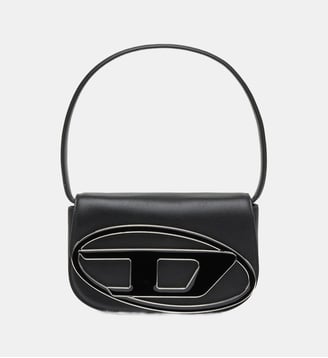 Sac besace pailleté, polido uni ou strass  - Diesel - Black