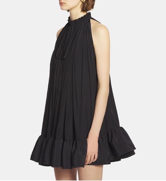 Robe Courte À Volants - Lanvin - Noir