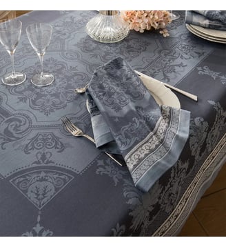 Serviette pur coton - Garnier Thiebaut - Gris