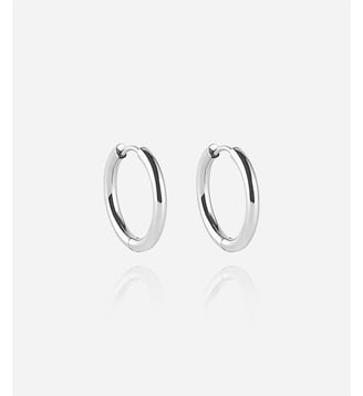 Boucles d'oreilles Rosa  en Acier - Zag Bijoux - Argenté