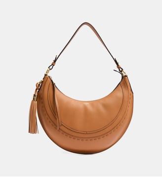 Sac hobo zippe m - Lancel - Camel