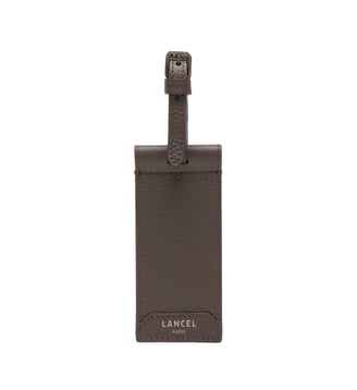Porte-adresse en cuir signature - Lancel - Gris