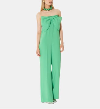 Combinaison Bustier Uni - Coeur - Tara Jarmon - Vert