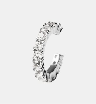 Boucle d’oreille en argent 925 avec topaze blanche - Aristocrazy - Argenté