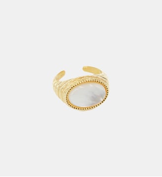 Bague LIV - Nilaï - Blanc nacré