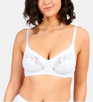 Soutien-gorge Coton d'Arum - Sans Complexe - Blanc