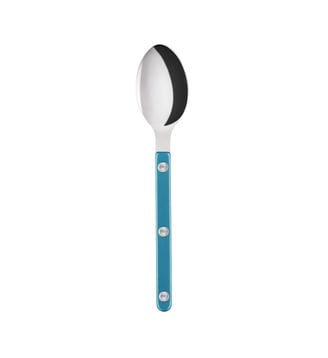 Petite cuillère, - Sabre - Bleu turquoise