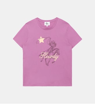 T-shirt manches courtes col rond imprimé graphique TOWDY La Petite Etoile