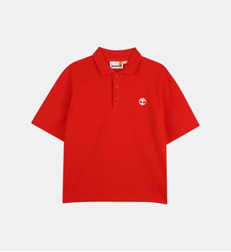 Polo manches courtes avec logo - Timberland - New red
