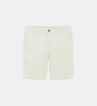 Bermuda 200 coupe confort en coton - Serge Blanco - Beige clair
