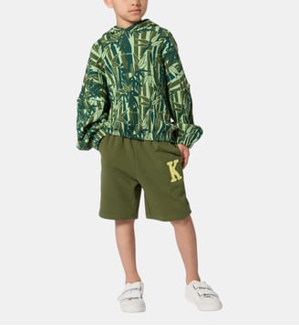 Sweat à capuche - Kenzo Kids - Quiet green