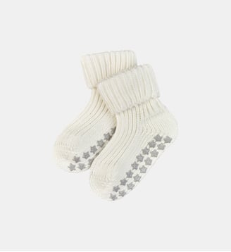 Chaussettes À Picots Cotton Catspads Coton - Falke - Blanc cassé