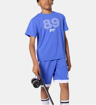T-shirt à manches courtes - DKNY - Bleu fanion