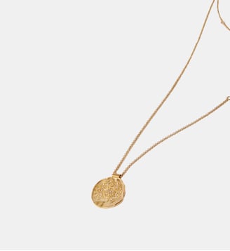 Collier à médaille astrologique - Maje - Cuivre bruni