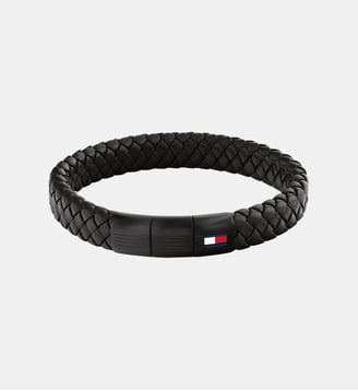 Bracelet Round braided bracelet Noir 2790662-PAR - Tommy Hilfiger - Noir