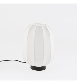 Lampe à poser métal fer et maille - La Redoute Interieurs - Blanc