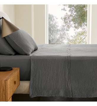 Drap plat en gaze de coton biologique AM.PM