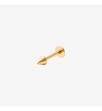 Piercing plat spike - candy - Caroline Najman - Doré